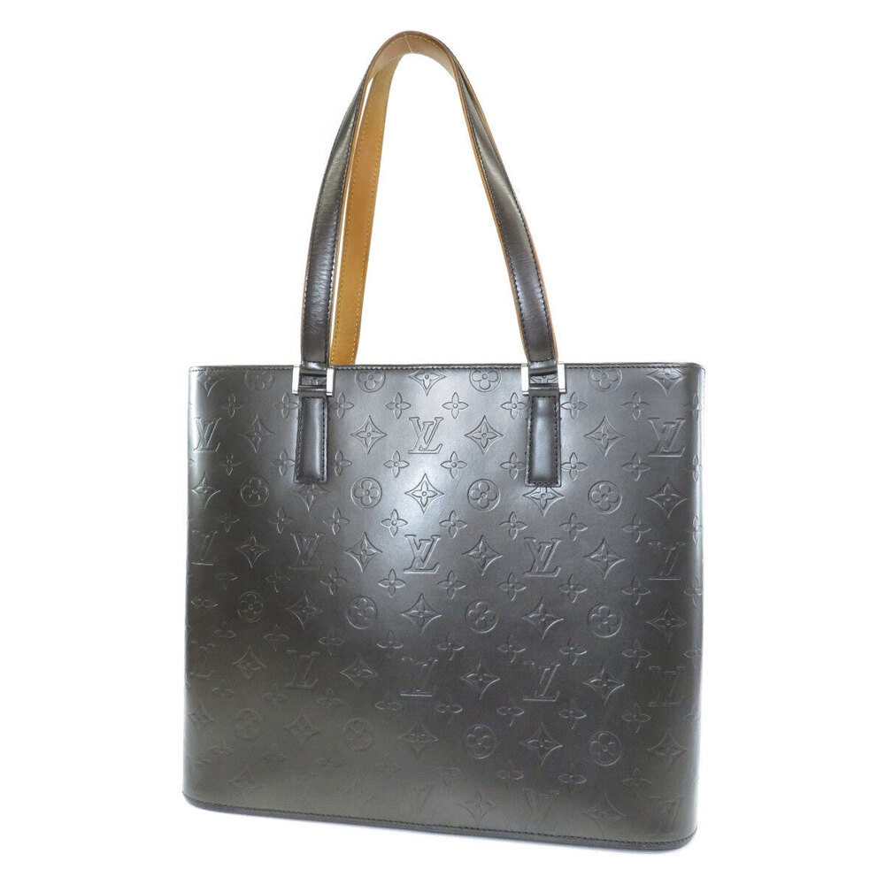 Louis Vuitton Matte Bag Monogram Wilwood Tote Brown